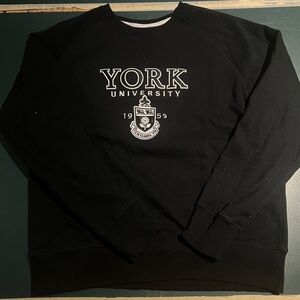 York University Black Sweater